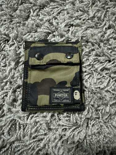 Bape × Porter Bape x Porter 1st Camo Wallet