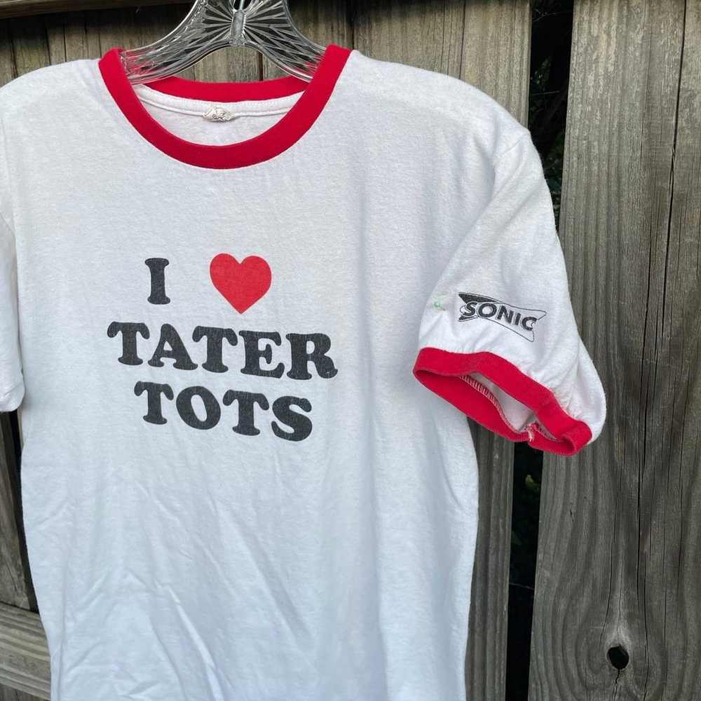 Vintage Sonic tater tot shirt - image 3