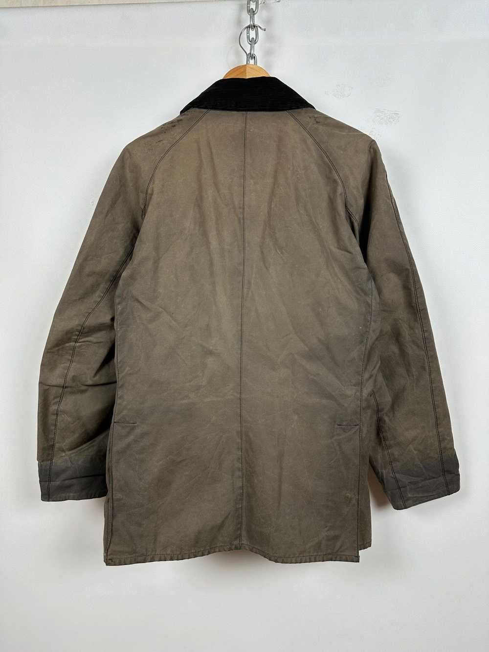 Barbour × Waxed Barbour Ashby Waxed Coat Jacket - image 8