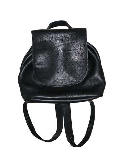 Portland Leather Bucket Backpack