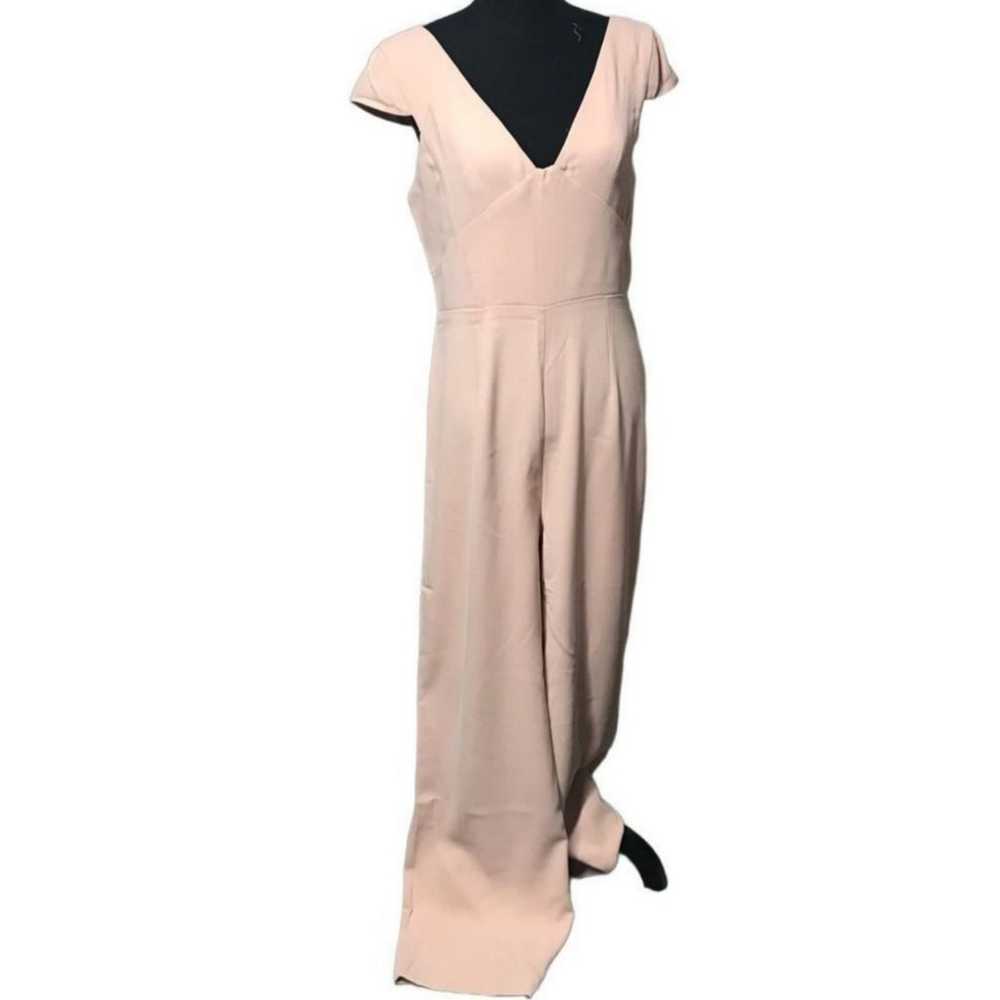 Foxiedox Blush pink wide leg jumpsuit - image 2