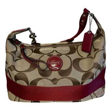 Coach Signature Sufflette patent leather handbag - image 1