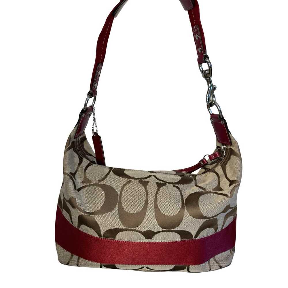 Coach Signature Sufflette patent leather handbag - image 3