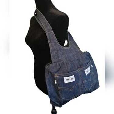 バッグ VINTAGE Levi's Denim Leather ShoulderBag Levis shoulder bag - Gem
