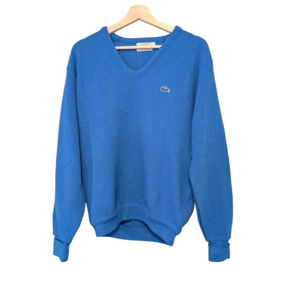 Izod Vintage Izod Lacoste Sweater Blue Made in US… - image 1