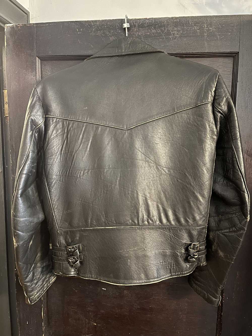 Lewis Leathers Vintage Lewis Leathers Jacket - si… - image 2