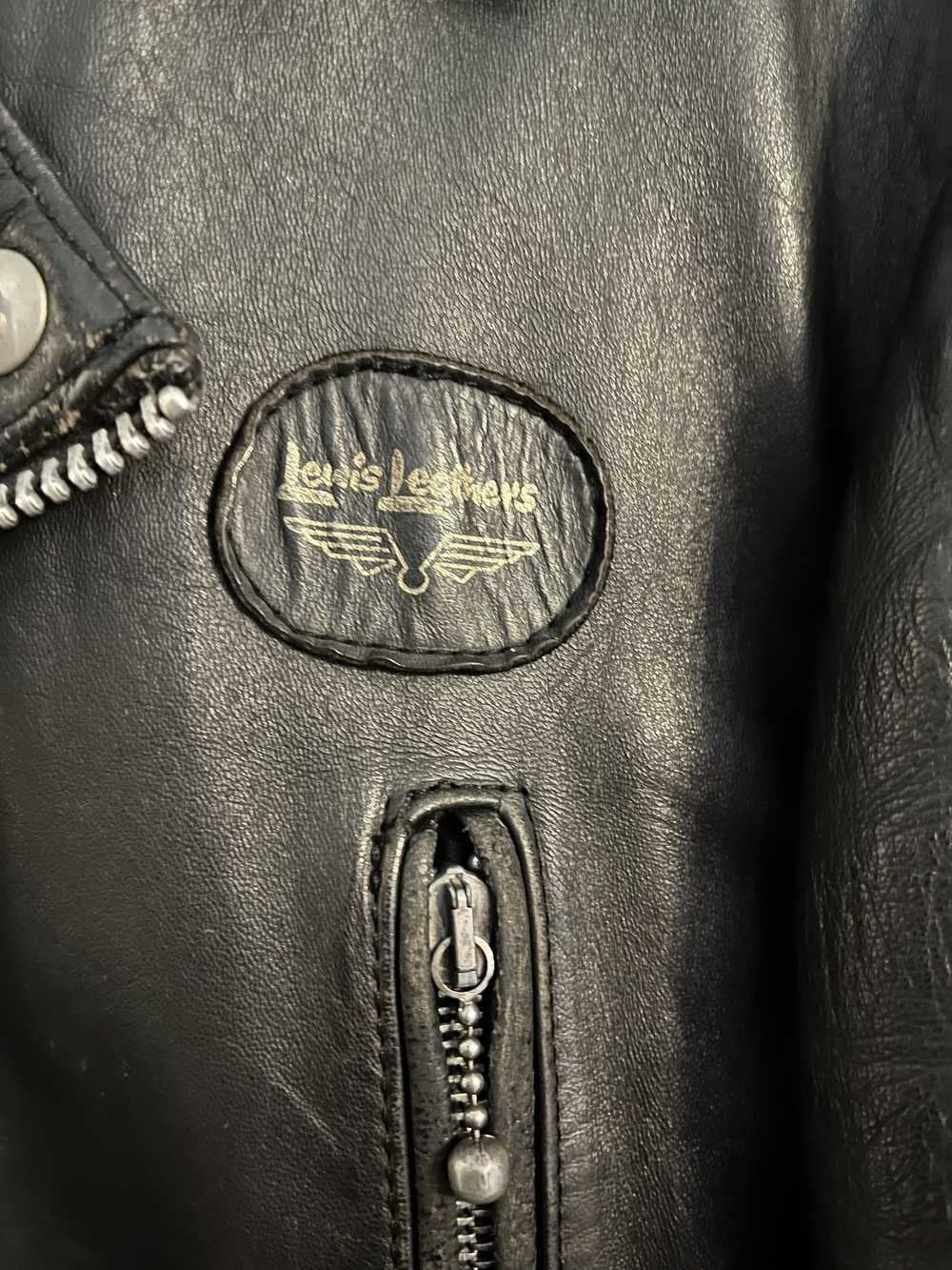 Lewis Leathers Vintage Lewis Leathers Jacket - si… - image 3