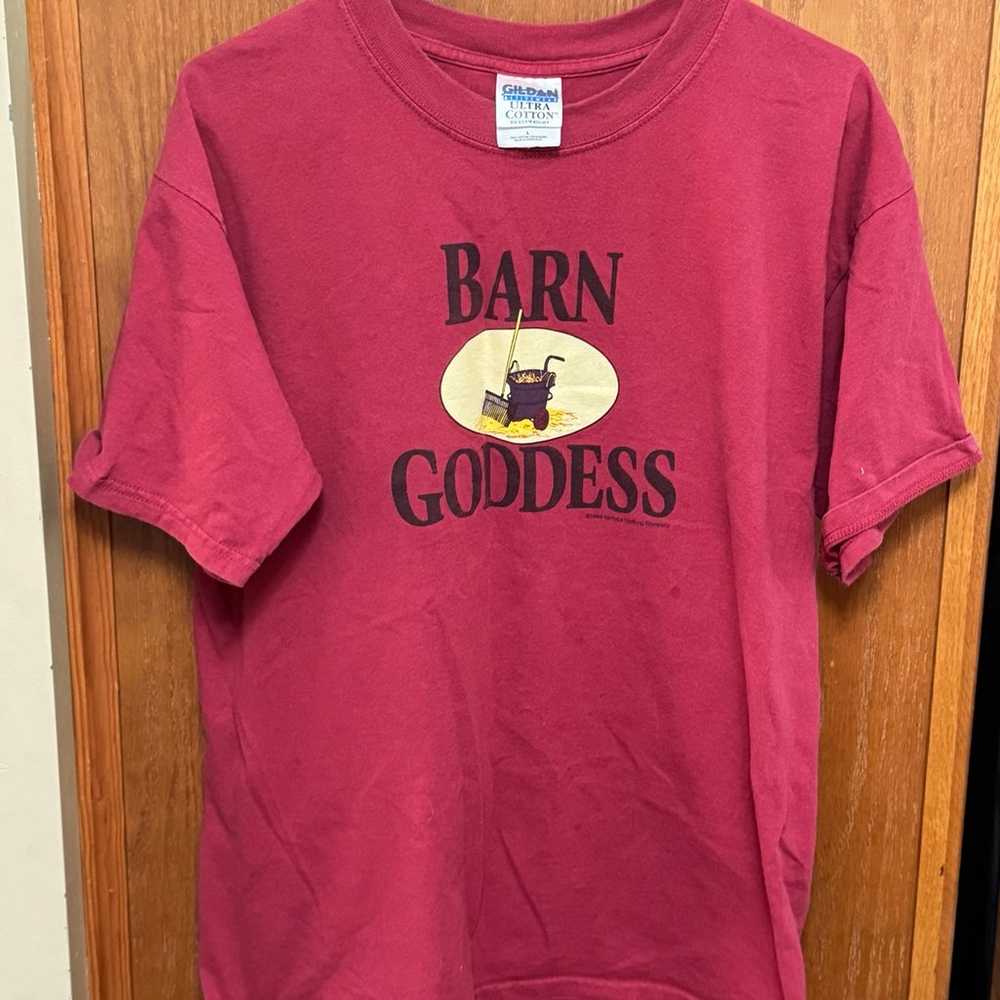 Vintage 1999 Barn Godess Tshirt sz L - image 1