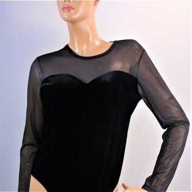 Vintage Black Bodysuit Tender Secrets - image 1