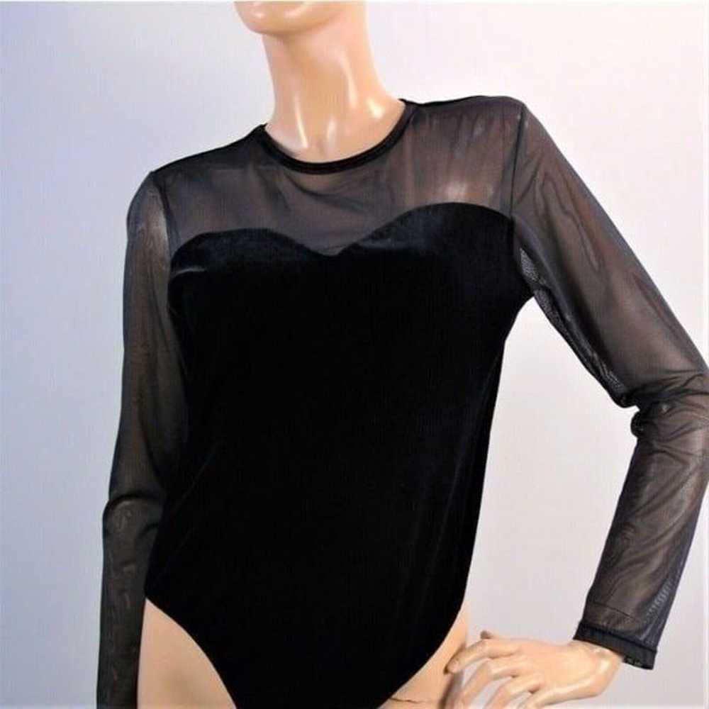 Vintage Black Bodysuit Tender Secrets - image 2