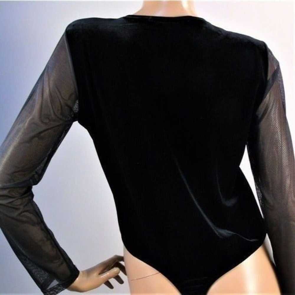 Vintage Black Bodysuit Tender Secrets - image 3