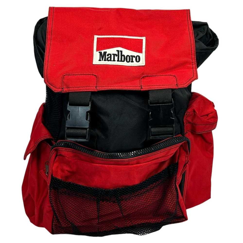 Marlboro Vintage Marlboro Cigarettes Backpack 90s… - image 1