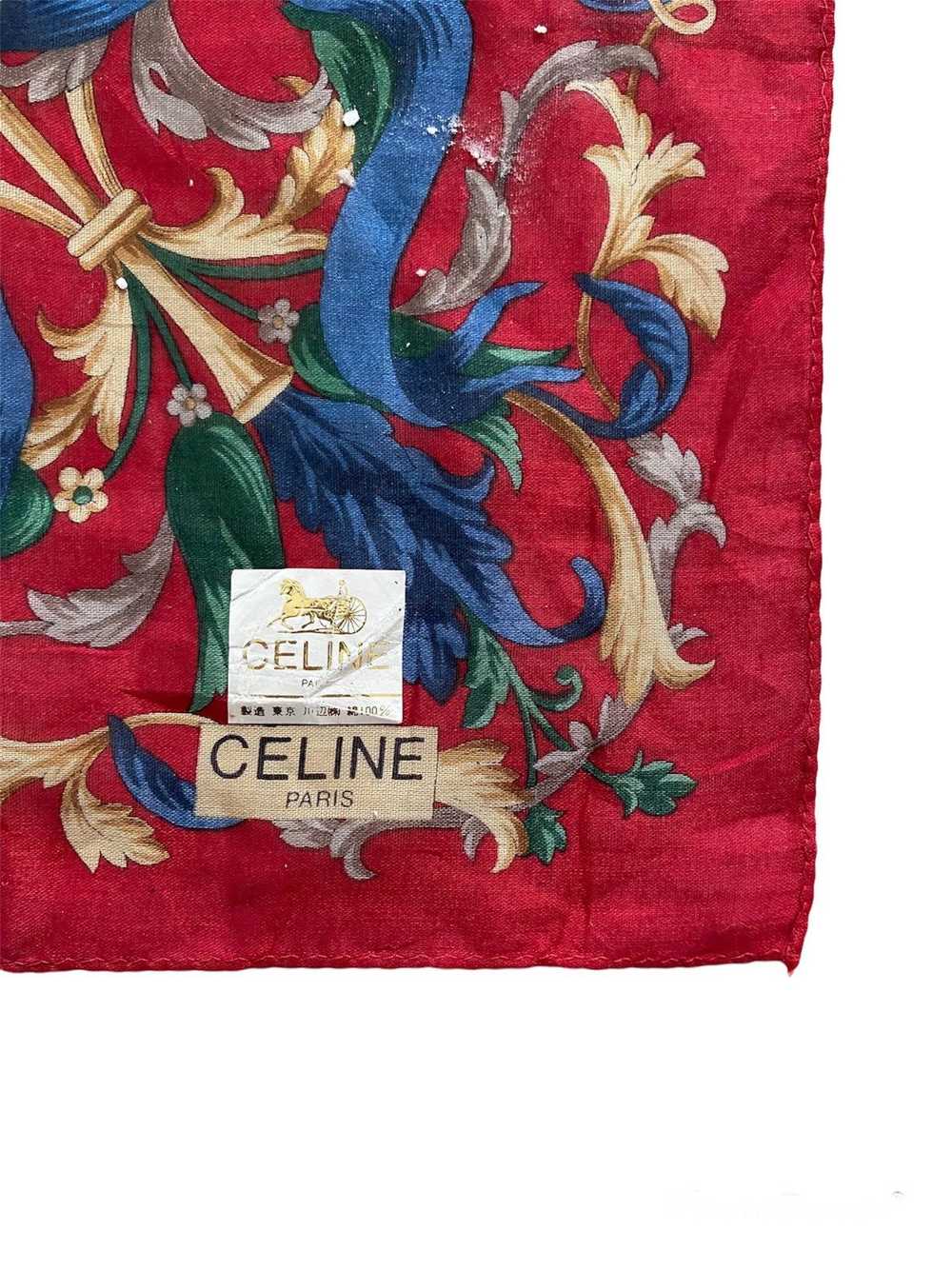 Celine × Streetwear × Vintage CELINE BANDANA HAND… - image 5