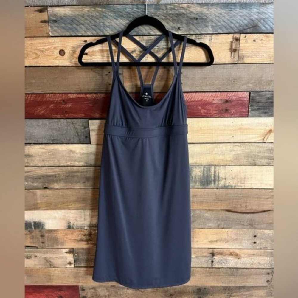 Athleta Gray Dress‎ Size Small - image 1