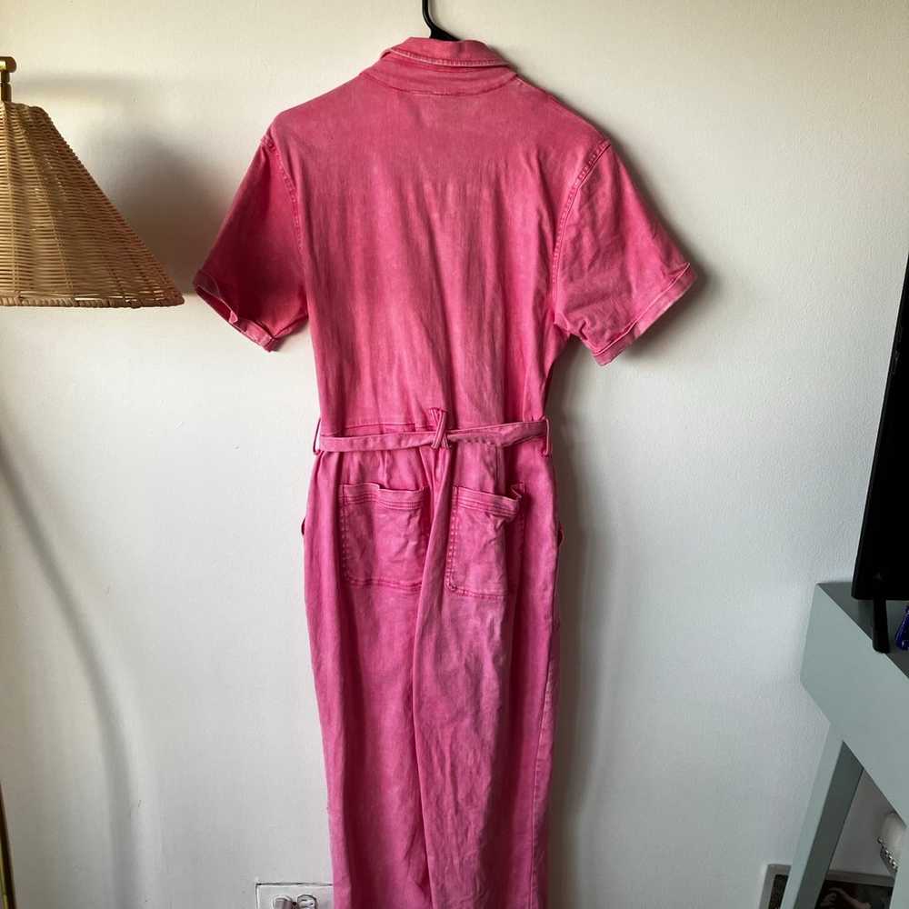 Pink boiler suit/ jumpsuit - image 2