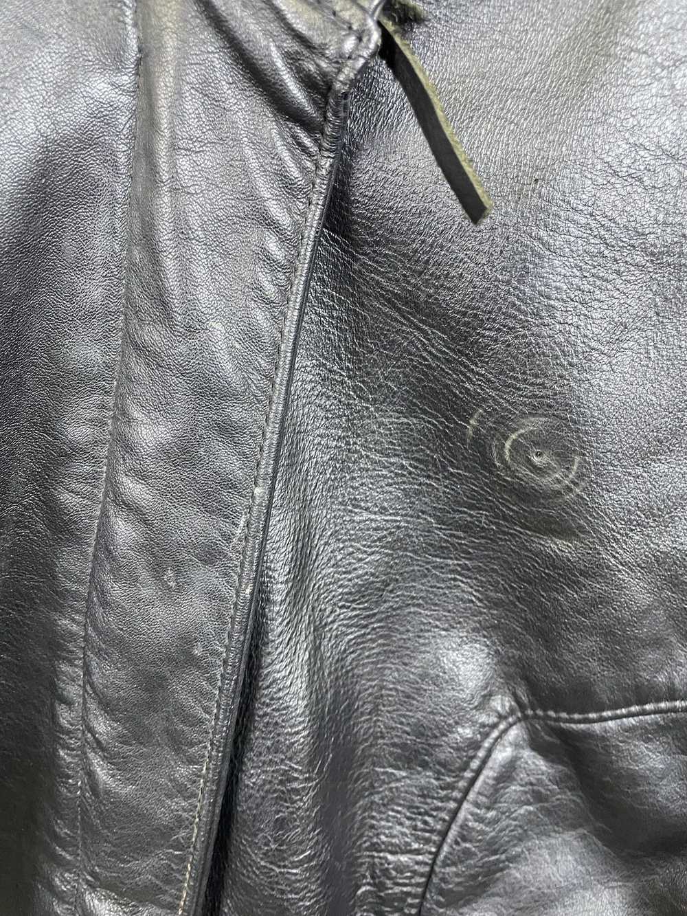 Harley Davidson × Leather Jacket × Windbreaker Vi… - image 3