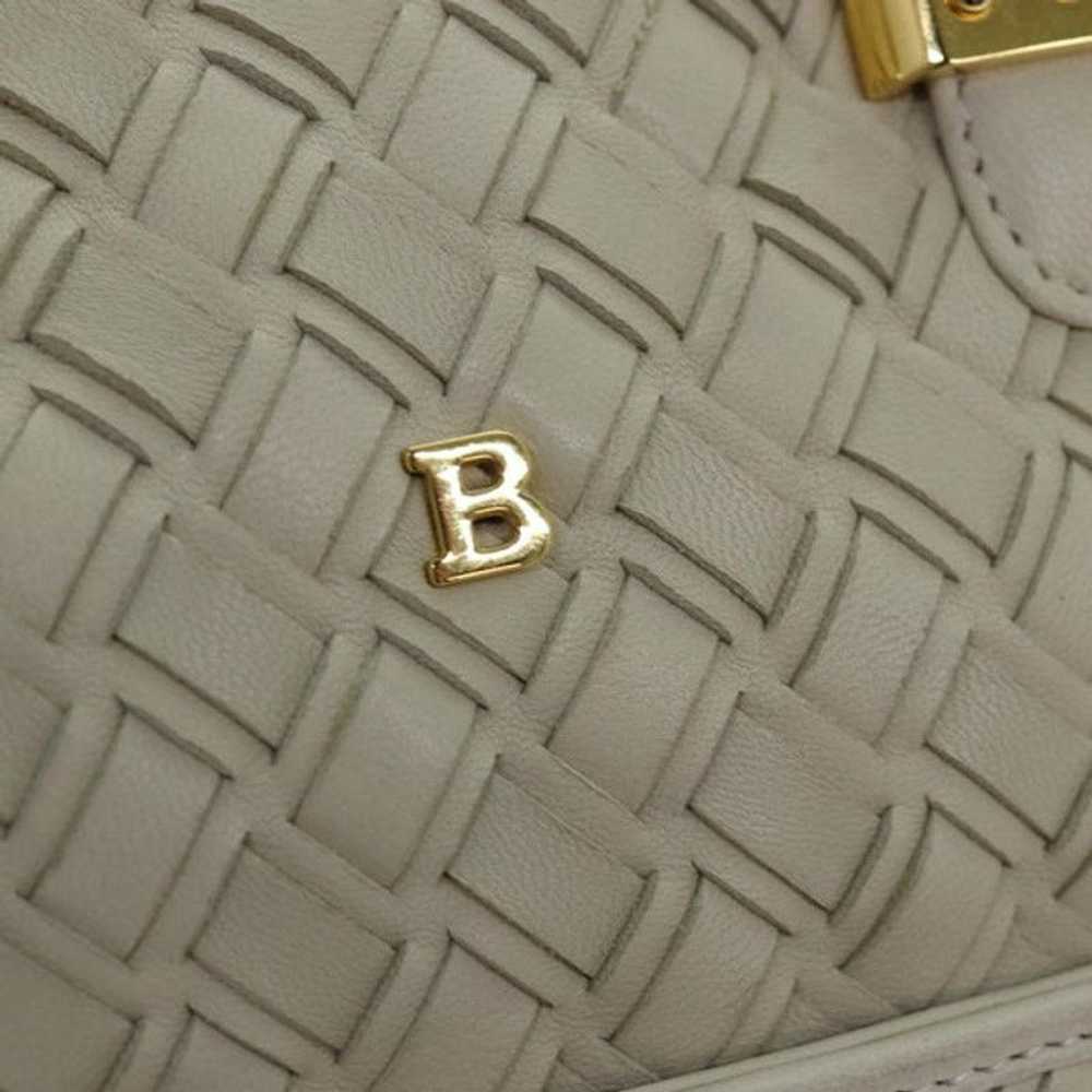 Bally BALLY Hand Bag Leather Beige - image 10