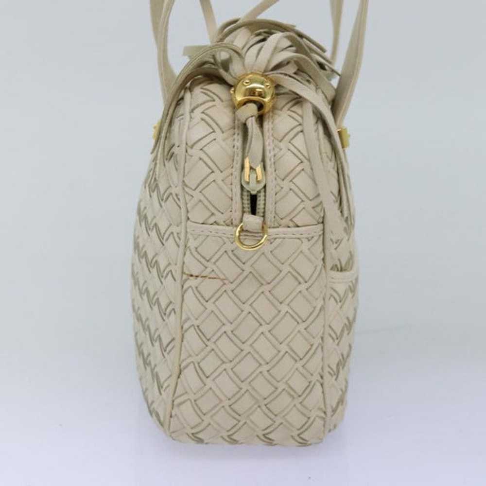 Bally BALLY Hand Bag Leather Beige - image 4