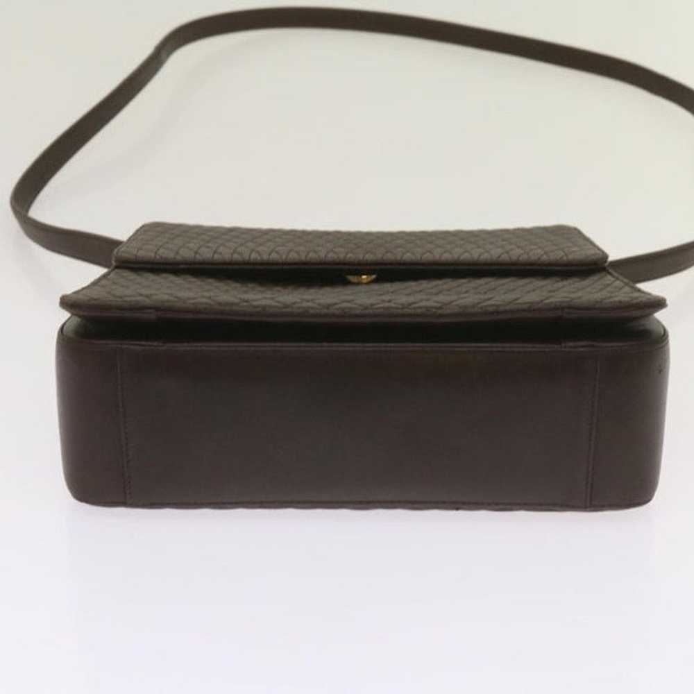 Bally BALLY Hand Bag Leather Dark Brown - image 5