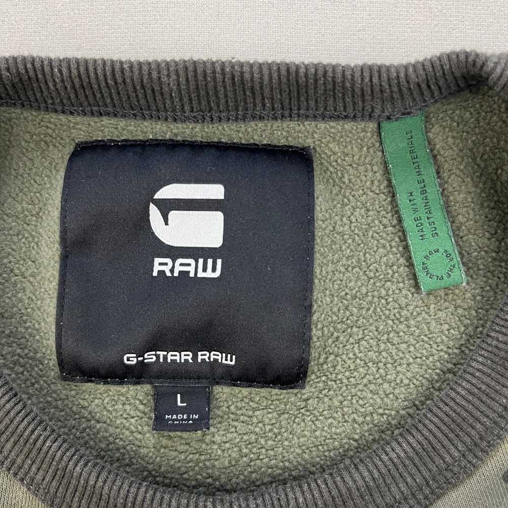 G Star Raw G-Star Raw Sweatshirt Large Olive Gree… - image 5