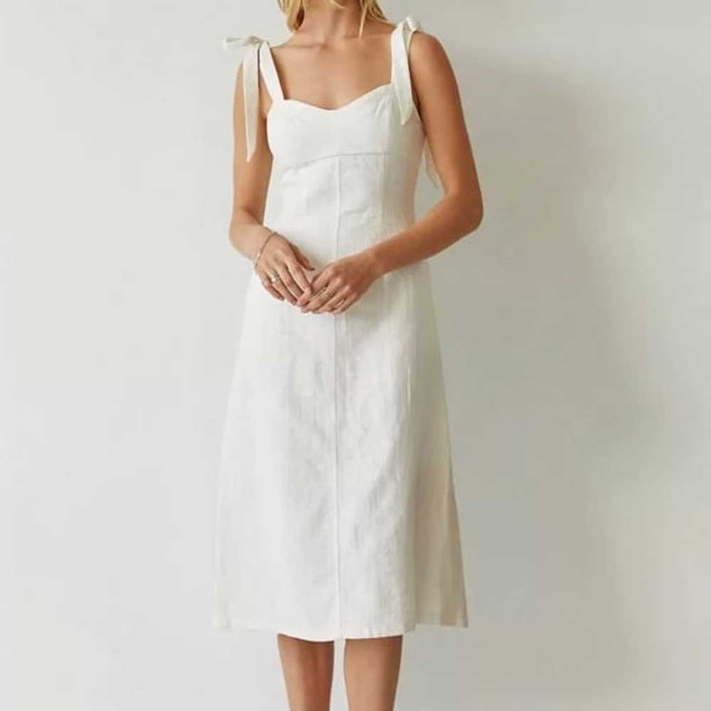 NWOT Crescent Isabella Linen Dress - image 1