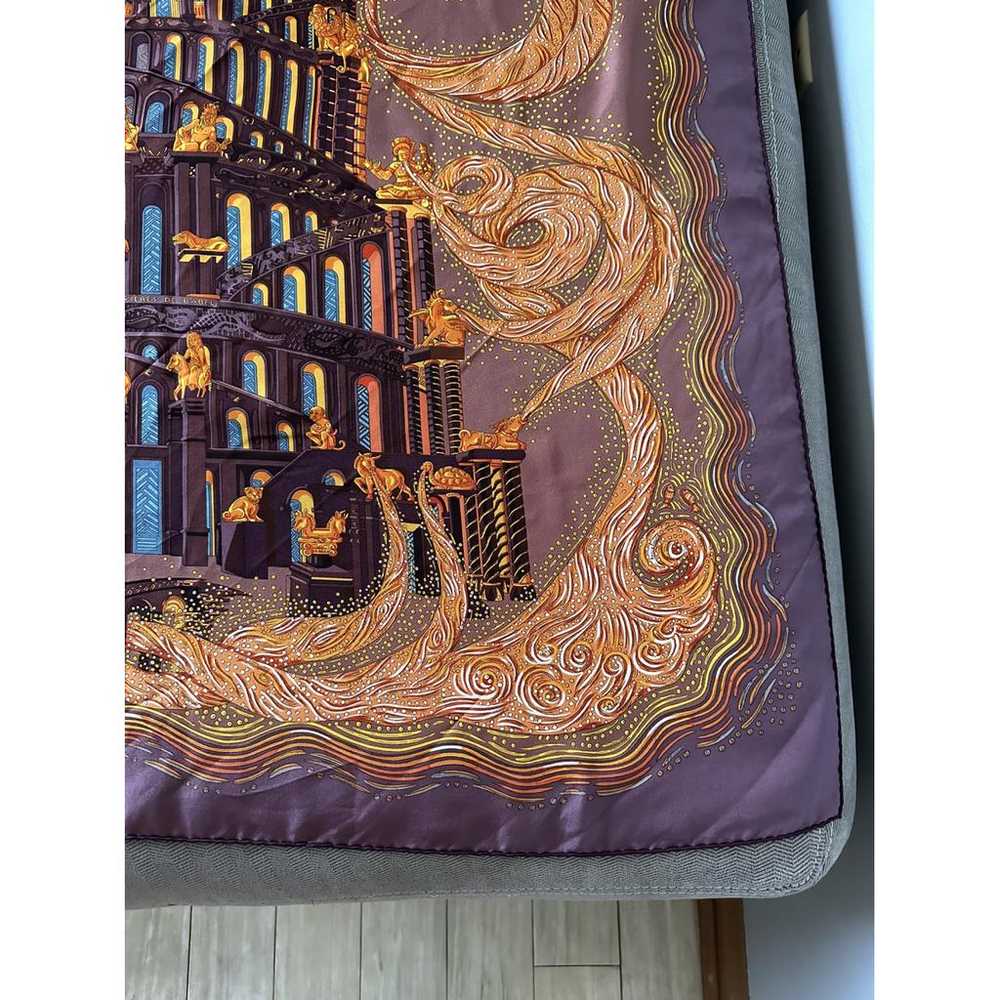 Hermès Silk scarf - image 9