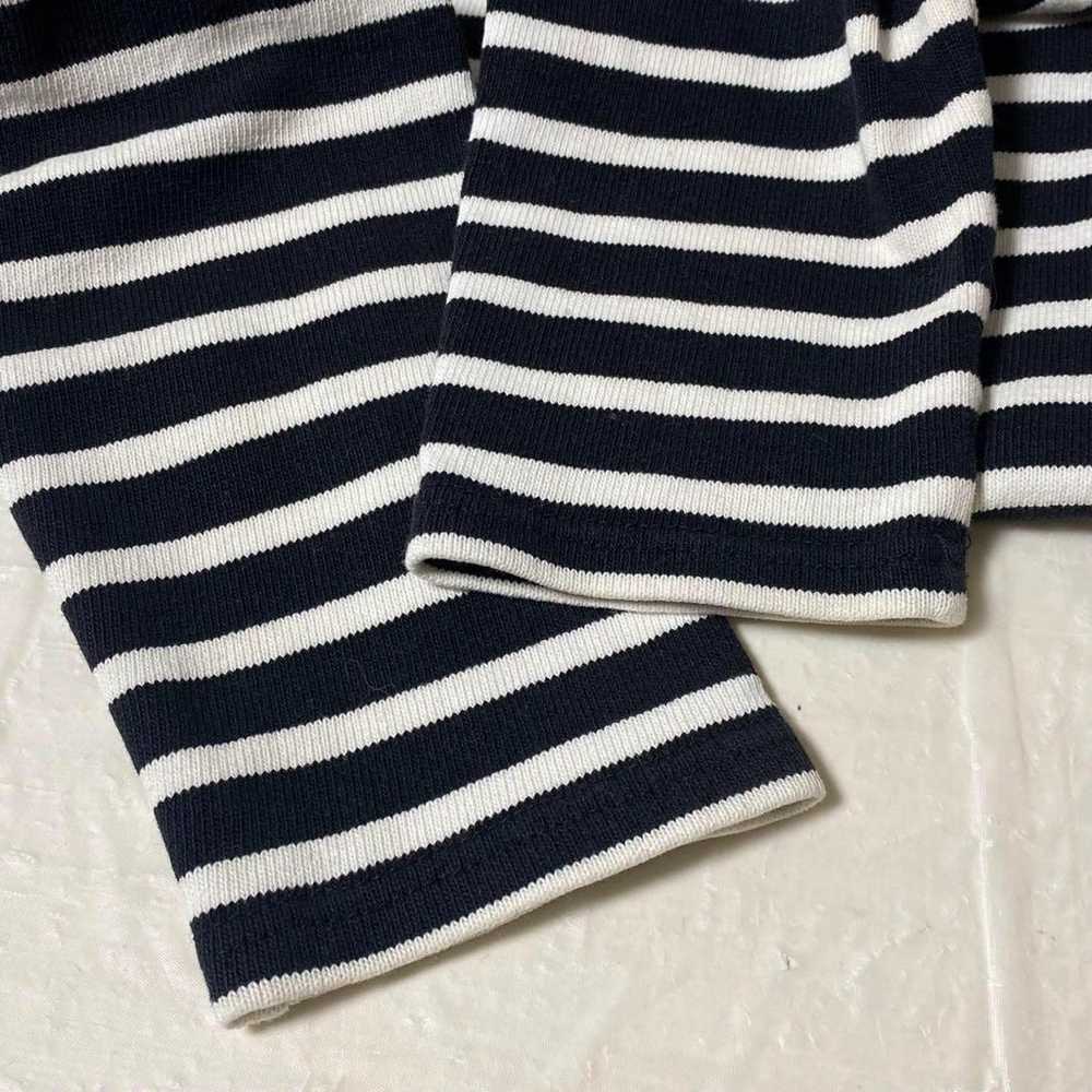 【Saint James】100% cotton T-shirt Boat neck Border… - image 6