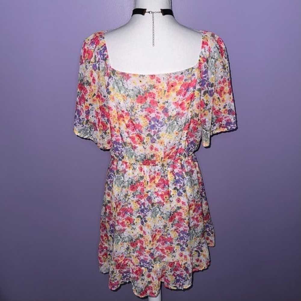 NEW Peach Love California Floral Ruffle Dress - image 10