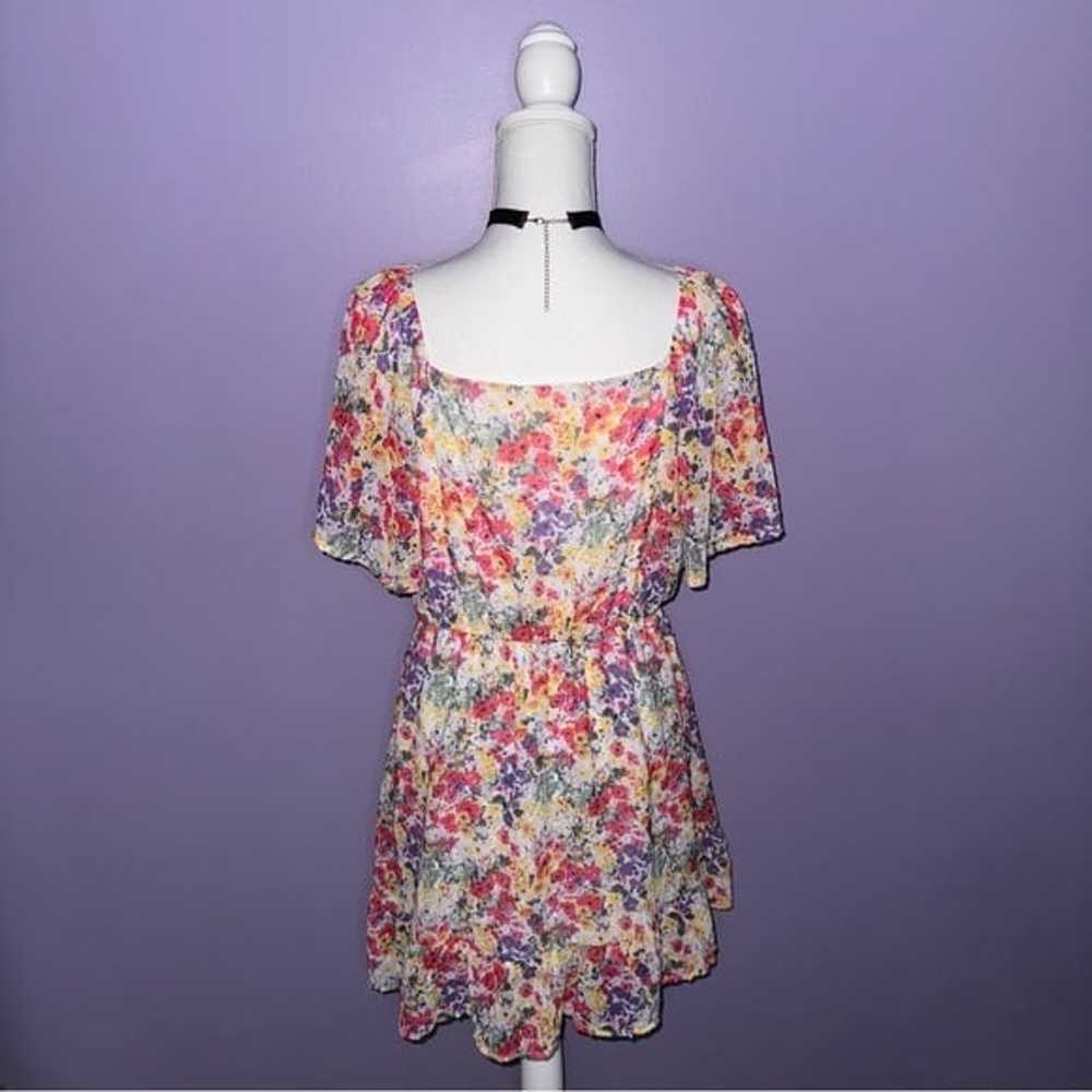 NEW Peach Love California Floral Ruffle Dress - image 9