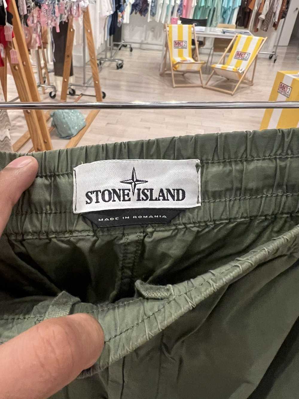 Stone Island Stone Island Green Cargo Joggers Siz… - image 4