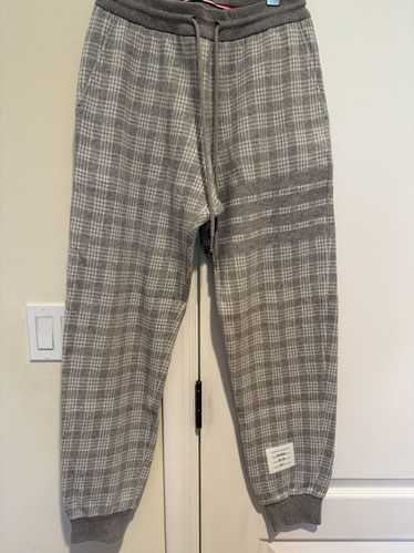 Thom Browne Thom Browne Grey Cotton Lounge Pants