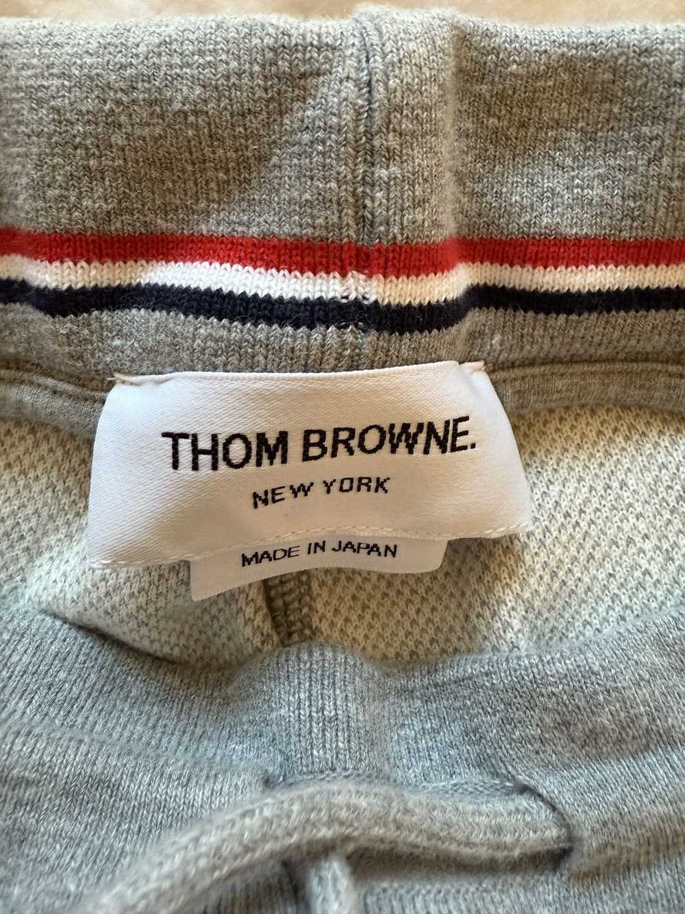 Thom Browne Thom Browne Grey Cotton Lounge Pants - image 4