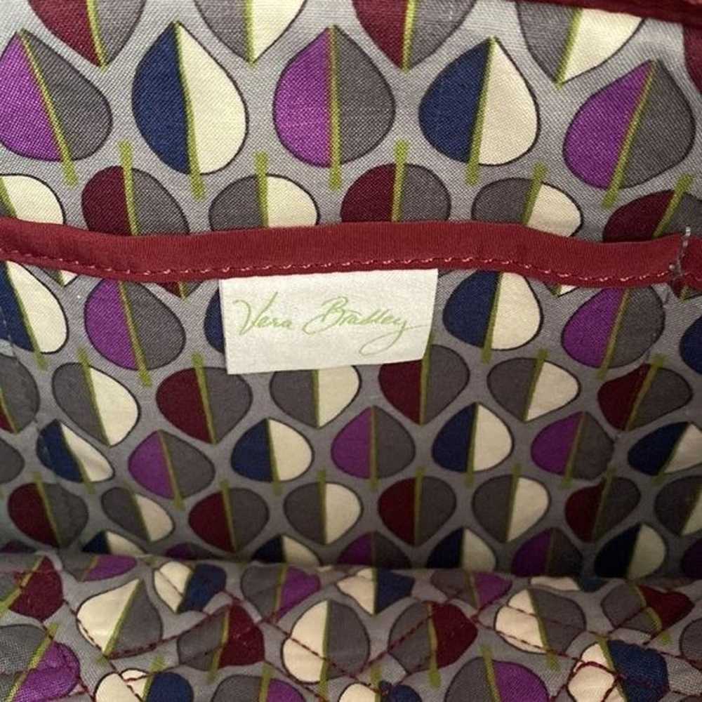 VERA Bradley "Vera" Tote in the wine burgundy Red - image 4