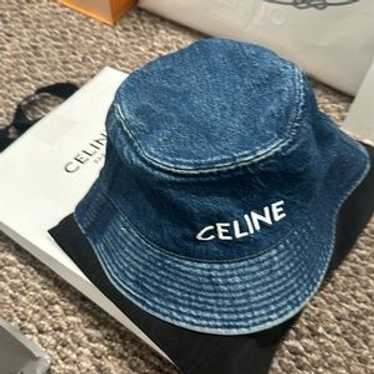 Vintage CELINE Denim セリーヌ デニムキャスケット マカダム Vintage CELINE Denim セリーヌ デニムキャスケット マカダム