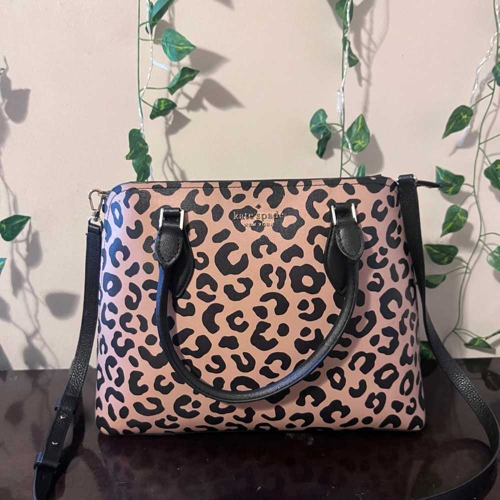 Kate Spade cheetah print handbag - image 2