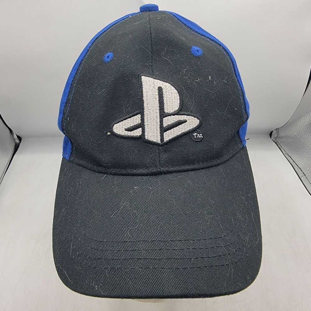 Playstation PlayStation Adults Black Blue Hat Vid… - image 1