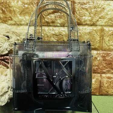 Armani Exchange Transparent Tote Bag - image 1