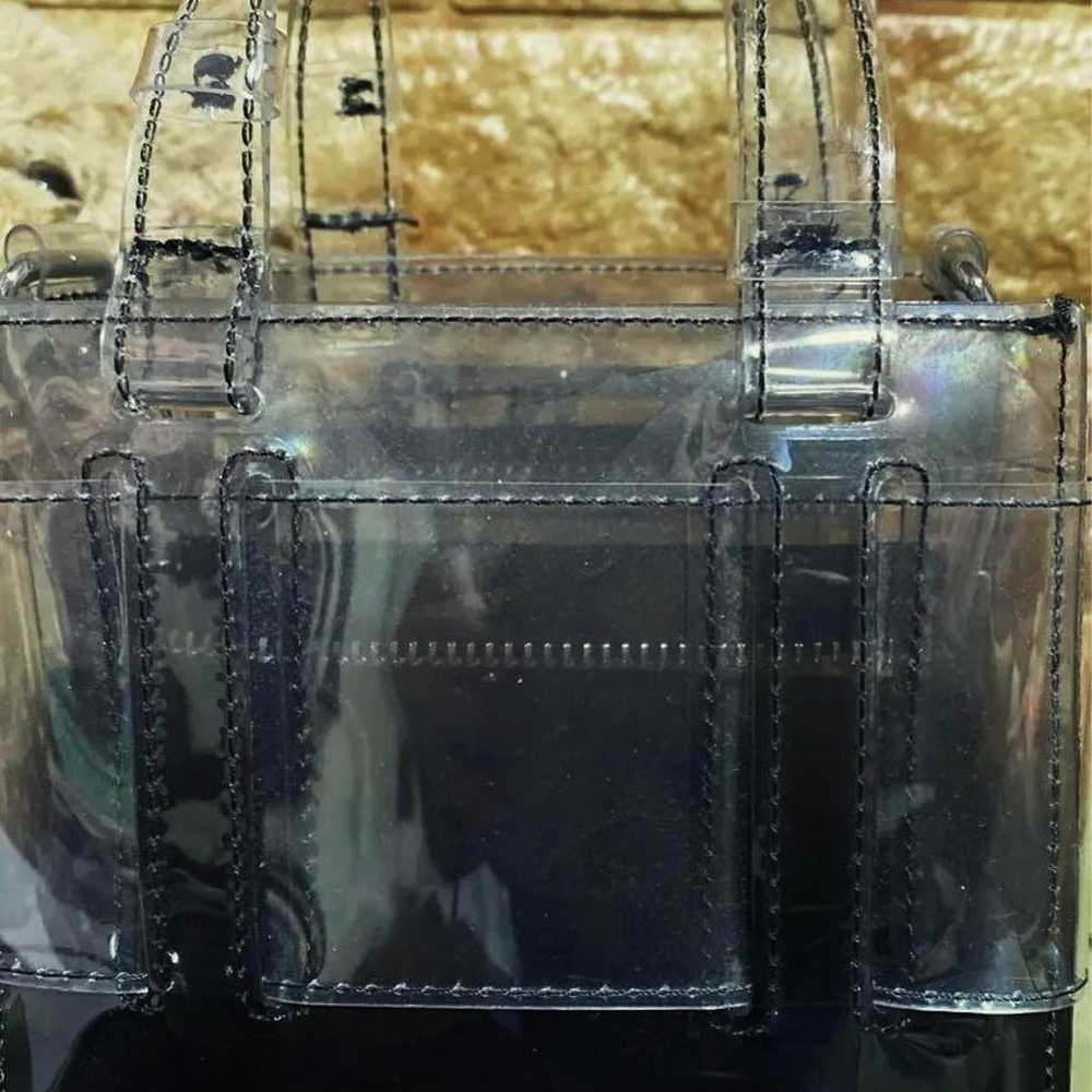 Armani Exchange Transparent Tote Bag - image 3