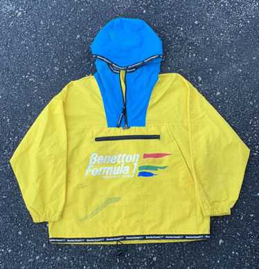 BENETTON F1 イエロー ジャケット Benetton × Racing × United Colors Of Benetton Vintage