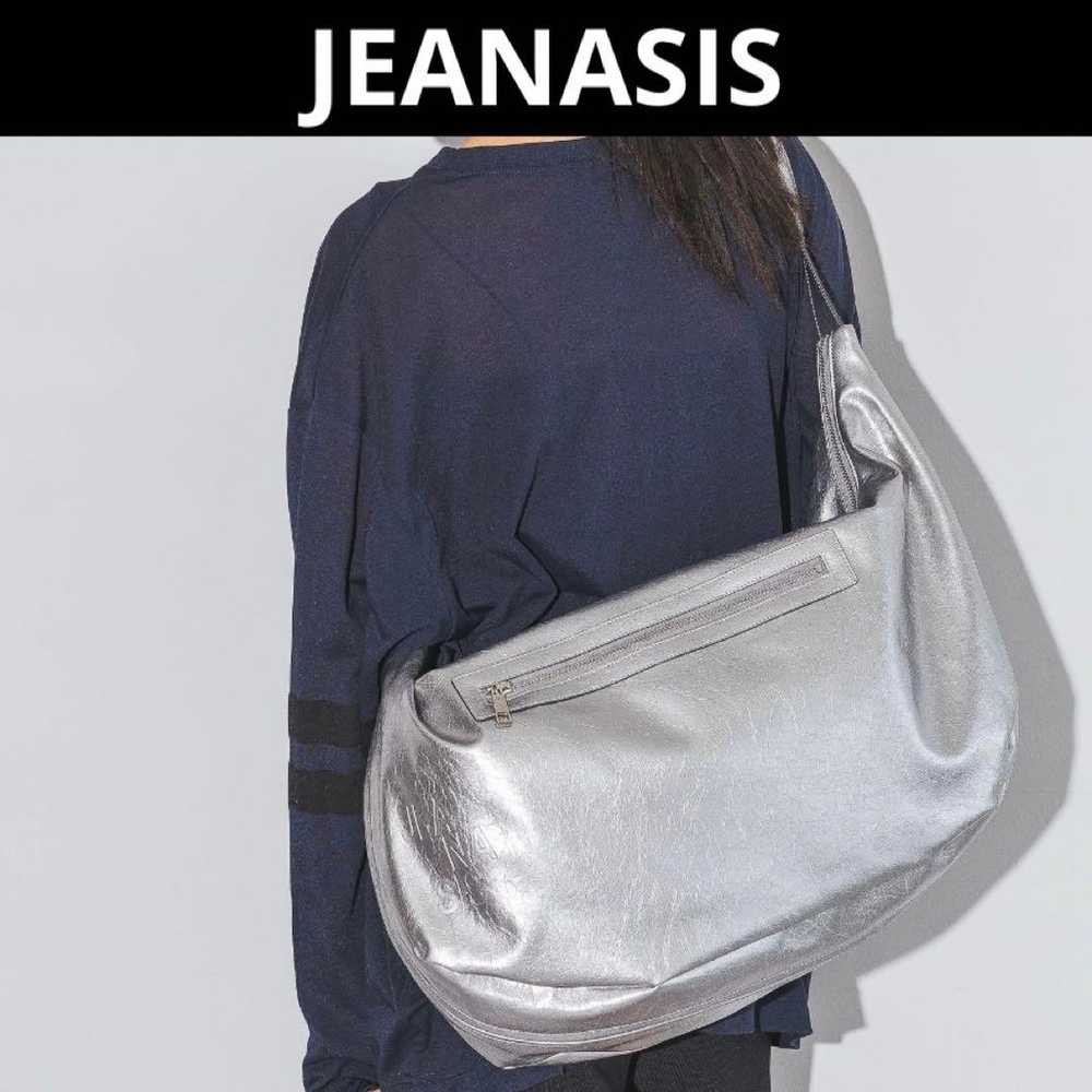 JEANASIS BIG 2-way Shoulder Bag Silver - image 1