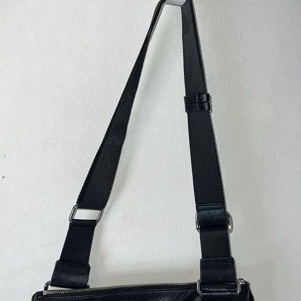 MARGOT Black Leather Crossbody Purse - image 6