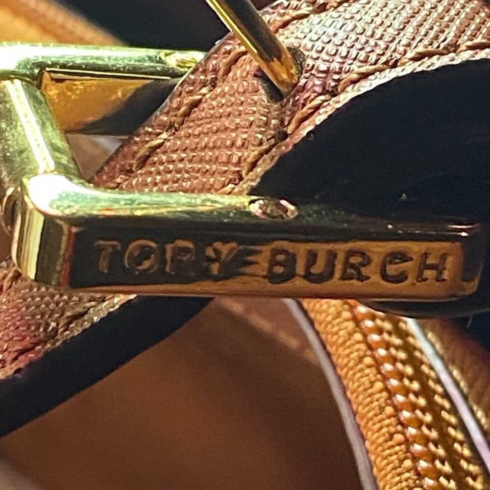 Tory Burch Saffiano Leather Tote - image 3