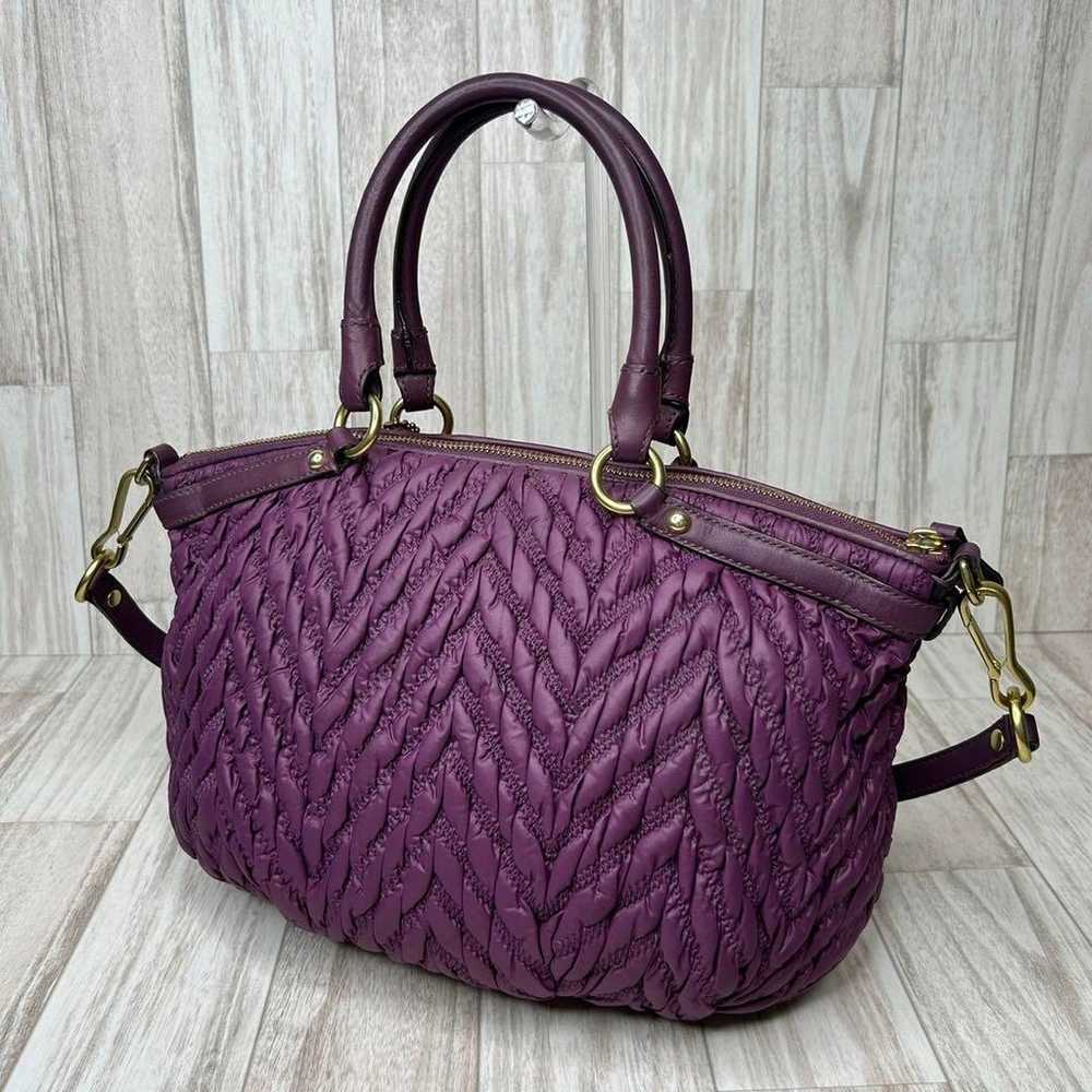 33 COACH Coach 2WAY Handbag Shoulder Bag - image 2