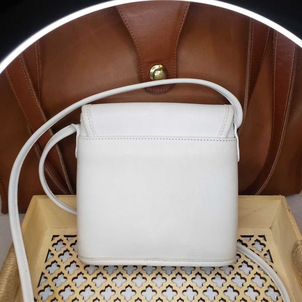 intage Coach 9049 Tango White Leather  C - image 2