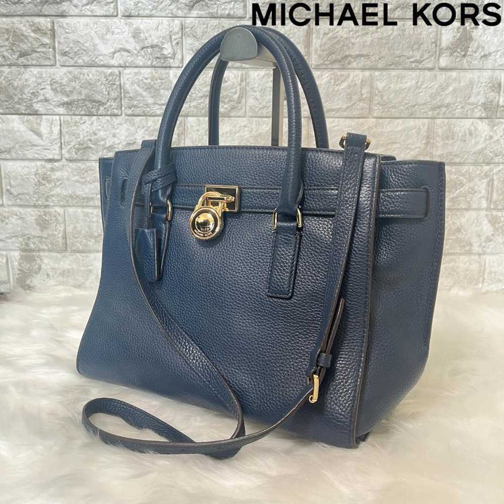 Michael Kors Leather One-Shoulder Handbag 2way - image 1