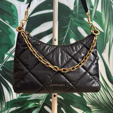 charles and keith quilted Bag