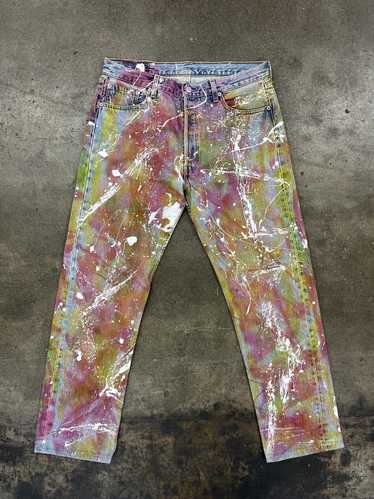 Custom × Jean Vintage 1990s Levi's Marbled 501xx C