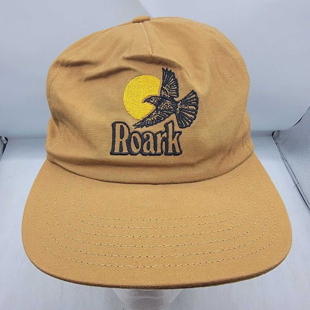 Roark Roark Mens Brown Messenger 5 Panel Snapback… - image 1