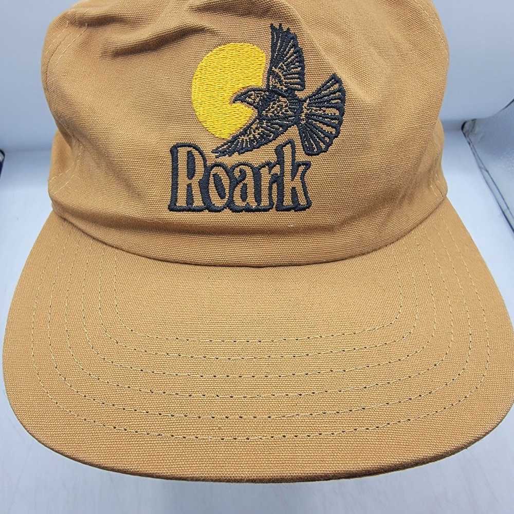 Roark Roark Mens Brown Messenger 5 Panel Snapback… - image 5