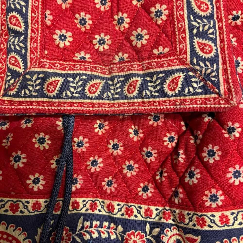 Vintage Vera Bradley drawstring backpack - image 3